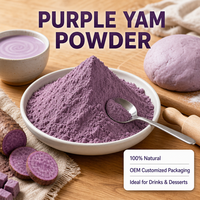 Poudre d'Ube 100% Naturelle Demeter en Gros – Poudre d'Igname Violette pour Desserts, Boissons, Pâtisseries, Emballage Marque Privée