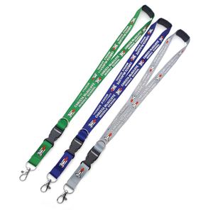 New Trends Custom Printed Polyester ID Lanyard with Silk Screen Printing <b>Hook</b> Accessories Eco-Friendly & Durable - Product Image 3