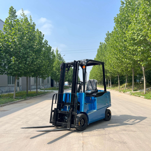 Équipement de remise de matériaux Chariot élévateur électrique 2t Bon <span class=keywords><strong>prix</strong></span> Chariot élévateur à fourche à conteneur à batterie plomb-acide 4x4 tout <span class=keywords><strong>Terain</strong></span> - Product Image 4