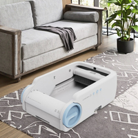 Bac à litière pour chat intelligent à nettoyage à une touche Anti-chute et résistant à l'usure avec une fonction de nettoyage facile