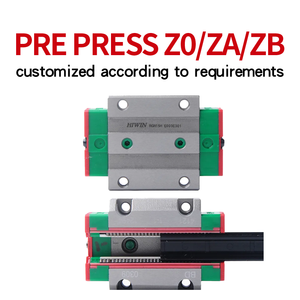 نظام توجيه خطي HIWIN عالي الجودة لماكينات CNC، كتلة انزلاقية 300 مم 2500 مم 3000 مم، نظام سكة توجيه خطية ببرغي كروي HGR20 - Product Image 3