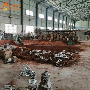 Đèn đường phố Châu Âu đèn sân vườn ngoài trời không thấm nước đèn cảnh quan vườn biệt thự cộng đồng đôi đầu cao 3 mét cực <span class=keywords><strong>La</strong></span> - Product Image 6