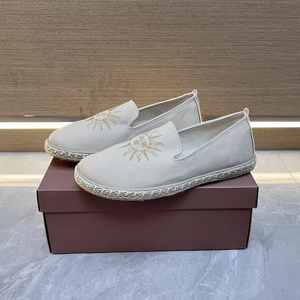 Mocassins pour hommes DA, espadrilles rétro, chaussures en toile - Product Image 1
