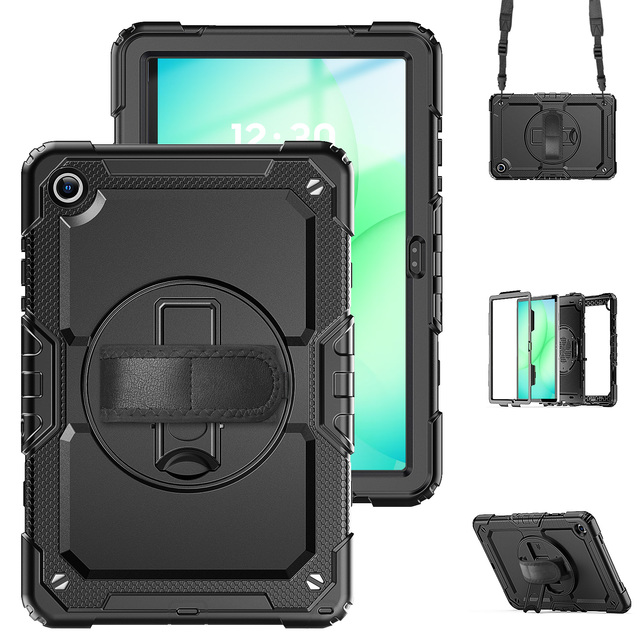 Heavy Duty Shockproof Rugged Tablet Cover Case with Screen Protector for Samsung Galaxy Tab A11 A9 8.7Inch A11 A9 Plus 11inch