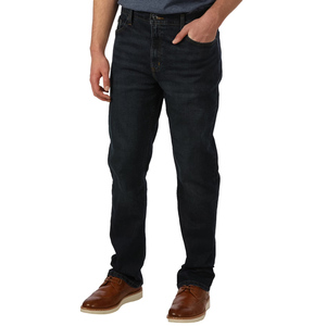 Jeans classiques à coupe droite pour hommes avec une largeur de jambe constante du genou à la cheville et une taille confortable à hauteur moyenne - Product Image 6