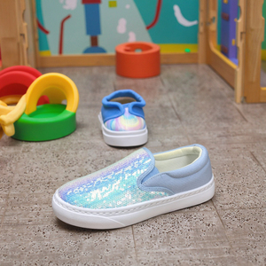 Fashion Kids' <strong>Slip</strong>-<strong>On</strong> Lazy <strong>Shoes</strong> for Autumn Spring Summer Lightweight Breathable Height Increasing <strong>Vulcanize</strong> <strong>Canvas</strong> Walking - Product Image 3