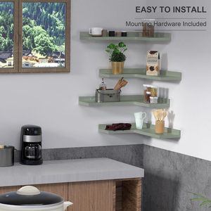 Solid wood <b>wall</b>-<b>mounted</b> <b>shelf</b> for figurines and plants, bedroom partition bookshelf, <b>wall</b> decoration, <b>wall</b>-<b>mounted</b> <b>shelf</b> - Product Image 3