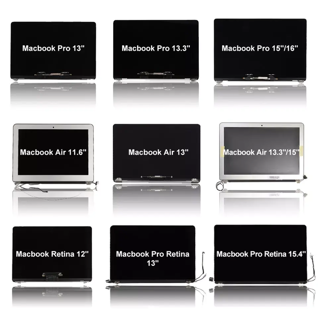 Usa Warehouse for Macbook Pro Retina Screen A2338 A1419 A2337 A1708 A1932 A1707 A1418 A2941 Display Full Complete Assembly