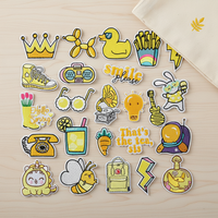 Parches Termoadhesivos para Gorras, Parches Bordados Autoadhesivos, Parches Grandes de Diseño con Estrella Amarilla de Fútbol, Parches Personalizados para Bolsas
