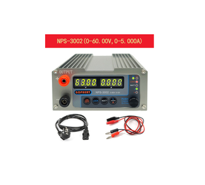 NPS-3002ดิจิตอลพาวเวอร์ซัพพลายดิจิทัลแบบปรับได้คอมแพค60V 5A MCU สูงแล็บ OVP/OGP - Product Image 2
