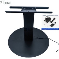 Multifunktion aler elektrischer Esstisch für zwei Zwecke Eingebauter Hub ständer Kabel gebundene kabellose Fernbedienung Kaffees ofa Tischbeine