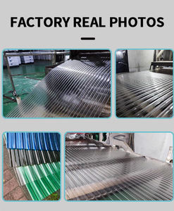 JXH personalizou painéis acrílicos coloridos do telhado da folha ondulada do policarbonato para a estufa - Product Image 3