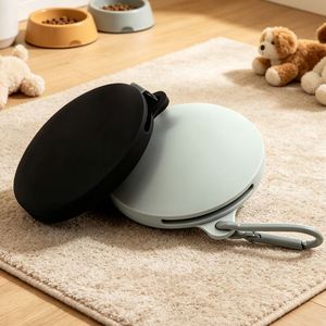 Porte-monnaie en silicone imperméable durable avec logo personnalisé, style ouvert, housse pour écouteurs portable, unisexe - Product Image 3
