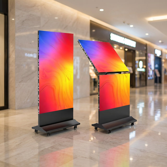 High Bright Digital Signage and Display Video LED Poster Standee Totem LED Poster Display Screen for Marketing Advertising