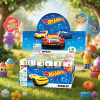 Solución de burbujas de plástico Hot Wheels Bubbles de 60 ml para niños de 5 a 7 años