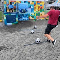 Dunk Tank Gonflable en Métal, Jeu Aquatique de Lancer, Amusement pour Carnavals, Enfants et Adultes, Location pour Fêtes, Équipements de Parc d'Attractions, Manèges de Carnaval