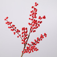 Bruiloft Rood fruit Kunstmatige tak Enkel kerstfruit Geluksfruit Schuimfruit Fortuinfruit Kunstmatig fruit Graanbloem