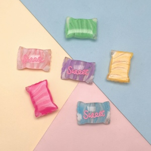 100 Pièces Nouveaux Adorables Bonbons en Résine Saint-Valentin Mini Bonbons Cabochons à Dos Plat pour Scrapbooking DIY et Accessoires d'Embellissement pour Slime - Product Image 1