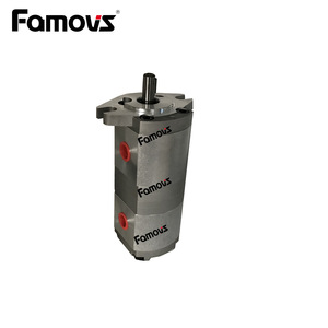 Pompe à engrenages hydraulique Famovs, niveau de propreté 116, installation horizontale, pompe de surpression à entraînement électrique, fabrication taïwanaise - Product Image 5