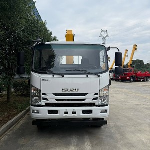 Camión Grúa ISUZU 4x2 de China, Camión Pequeño de 5 Toneladas con Grúa Montada, Precio de Fábrica - Product Image 3