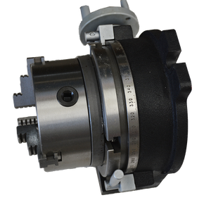 HV4 Bàn Xoay Ngang Và Dọc Với 80MM Ba Hàm Chuck Gang Vận Hành Bằng Tay Máy Khoan Phay 100MM - Product Image 4