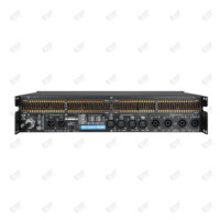 Amplificateur de puissance professionnel EIF FP10000Q 5400W 4 canaux, durable, pour utilisation sur scène, montage au plafond en métal, 8/4 ohms, XLR, 20Hz-20KHz