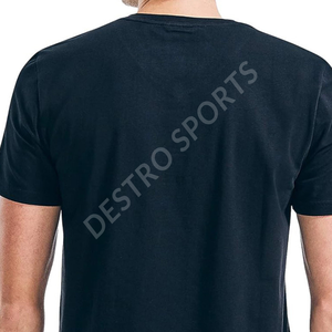 Camisetas de hombre al por mayor Precio barato camisetas de verano Fabricado a medida Transpirable Secado rápido Personalizado Palin con cuello en V - Product Image 6