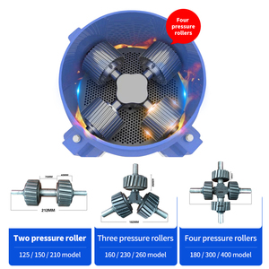 Nuovo Mulino per Pellet di Mais ad Alta Capacità in Metallo, Bestseller, 220/380V, Mulino per Pellet di Cereali per Uso Domestico - Product Image 4