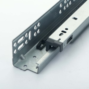 Có thể điều chỉnh dưới đáy kính thiên văn đường sắt Runner với xử lý đầy đủ Extention undermounted Ngăn kéo trượt Hidden Kính thiên văn đường ray - Product Image 3