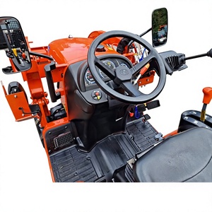 Red 4WD Wheel Tractor With Gear Drive Easy To Operate Farm <b>Machinery</b> - Product Image 1