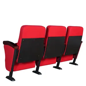 Hot Selling Folding Fabric Auditorium Church Seat Conference Hall Chair For Commercial