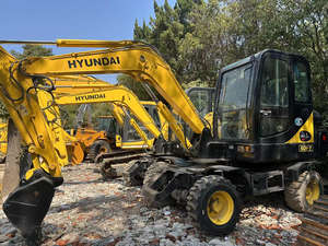 ขายร้อนมินิใช้ต้นฉบับฮุนได 60-7 รถขุดล้อ 6 ตันเครื่องตีนตะขาบใช้ฮุนได 60 -7 รถขุดล้อ - Product Image 2