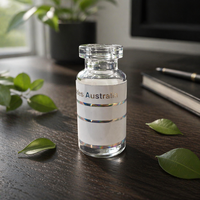 Autocollants pour tubes et flacons de petit diamètre, étiquettes personnalisées OEM, service d'étiquetage de flacons en verre pour peptides de la marque TQ