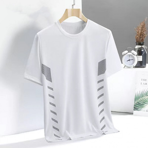 T-shirt Sportiva Casual a Maniche Corte da Uomo <span class=keywords><strong>e</strong></span> Donna, Maglia Sportiva per Badminton <span class=keywords><strong>e</strong></span> Tennis - Product Image 3