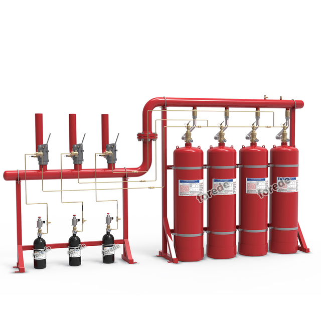 Pipe Network Type FM200 Automatic Fire Suppression Systems
