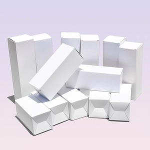 Boîte en carton blanche de taille personnalisée OEM Fabricant d'emballages en carton <span class=keywords><strong>SBS</strong></span> découpé à l'emporte-pièce - Product Image 2