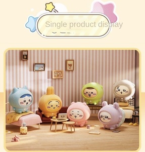 Chiikawa Japan Pajamas Series Face Changing Blind Box Pendant Cute Little Ba Ji Yi Chao Play Glass Peripheral Gift Doll - Product Image 6