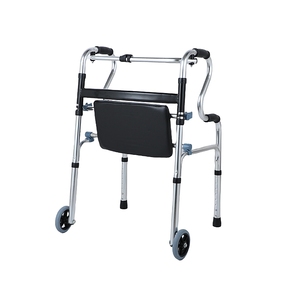 Người già khuyết tật đứng khung đi bộ Viện trợ rollator người già Walker cho người tàn tật - Product Image 5