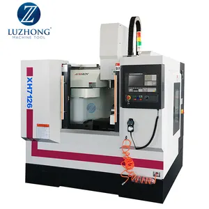 취미 cnc machining center XH7126 cnc 밀링 machine 3 축