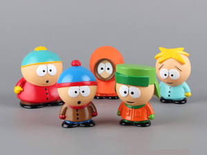 South Park dessin animé Anime PVC Mini figurines 5 pièces/ensemble poupées d'action en plastique pour Collection Art Figurine mettant en vedette <span class=keywords><strong>Kenny</strong></span> South Park - Product Image 4