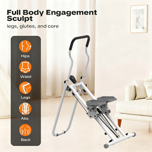 Máquina <span class=keywords><strong>escaladora</strong></span> vertical ajustable, reposabrazos y pedal de altura, máquina de escalada de montaña, escalador de escaleras para Fitness, <span class=keywords><strong>gimnasio</strong></span> en casa - Product Image 4