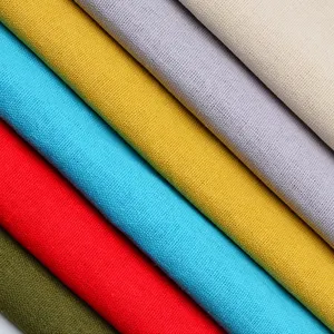 linen shirting fabric wholesale china textile 180gsm summer fashion 30/70 linen cotton blend woven fabric for dress