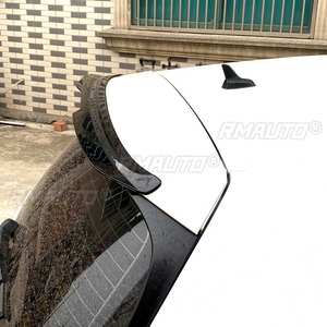 Alerón para Volkswagen VW Golf 7 MK75 VII GTI R Line /Golf 7 GTI R GTD Max 2014-2019, Alerón Trasero de Techo, Negro Brillante, Fibra de Carbono - Product Image 2