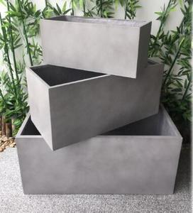 Maceta y maceta <span class=keywords><strong>de</strong></span> Fiberstone grande pintada a mano <span class=keywords><strong>de</strong></span> <span class=keywords><strong>diseño</strong></span> moderno al por mayor para uso en el suelo - Product Image 1