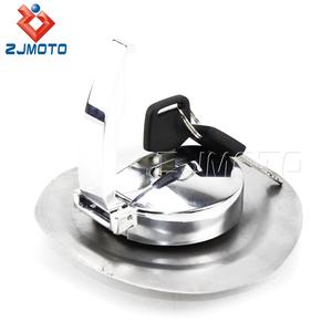 Tapa de Tanque de Combustible Abatible para Motocicleta, para Tanques de Acero de Motocicletas Clásicas, <span class=keywords><strong>BSA</strong></span> AJS Norton Cafe Racer - Product Image 3
