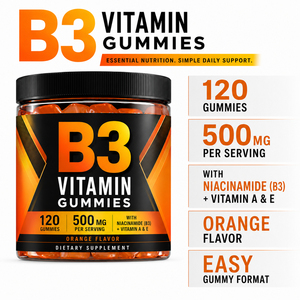 Complément alimentaire premium OEM personnalisé Halal Vegan Vitamine B3 NAD+ NR avancé blanchissant Niacinamide Gummies Santé Sans produits laitiers - Product Image 2