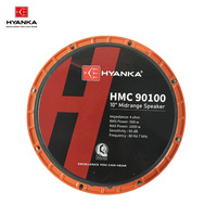 Haut-parleur de voiture OEM HMC 90100 10 pouces, haut-parleur de milieu de gamme en aluminium 10 pouces, haut-parleur de voiture de type balle, 500W RMS, 95 dB