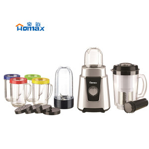 Homax Blender With Double Blades 28x23.8x27.5cm Electric Kitchen Appliance For Juicing And <b>Blending</b> - Product Image 1