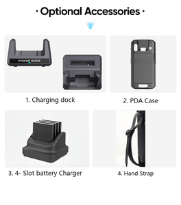 Nouvel arrivage : PDA portable robuste <span class=keywords><strong>Android</strong></span> 14 avec lecteur de codes NFC 1D 2D <span class=keywords><strong>QR</strong></span>, 4G+64G, BT 5.2 pour la logistique express et de colis. - Product Image 6