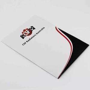 Top qualité nouveau Design bas quantité minimale de commande papier dossier imprimé papier dossier - Product Image 6